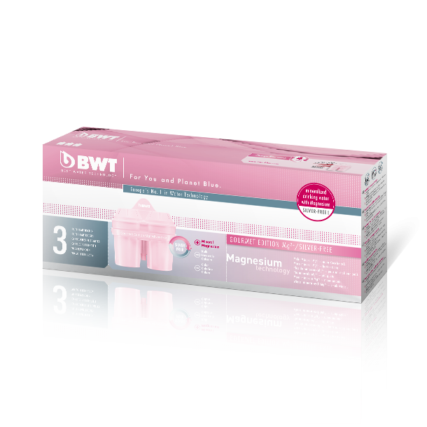 Filtro BWT Magnesium Mineralizer - Confezione Da 3, Per Caraffe Filtranti, Contro Calcare - Foto 8