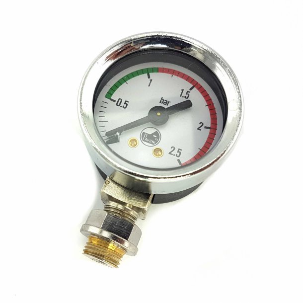 La Pavoni Europiccola Manometer Kit 02,5 bar D.40 Køb hos KaffeMekka